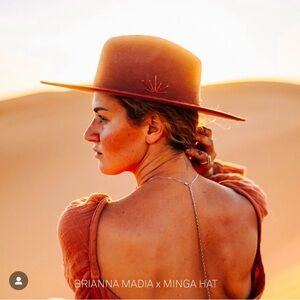 Brianna Madia x Made by Minga Rancher Hat cowboy